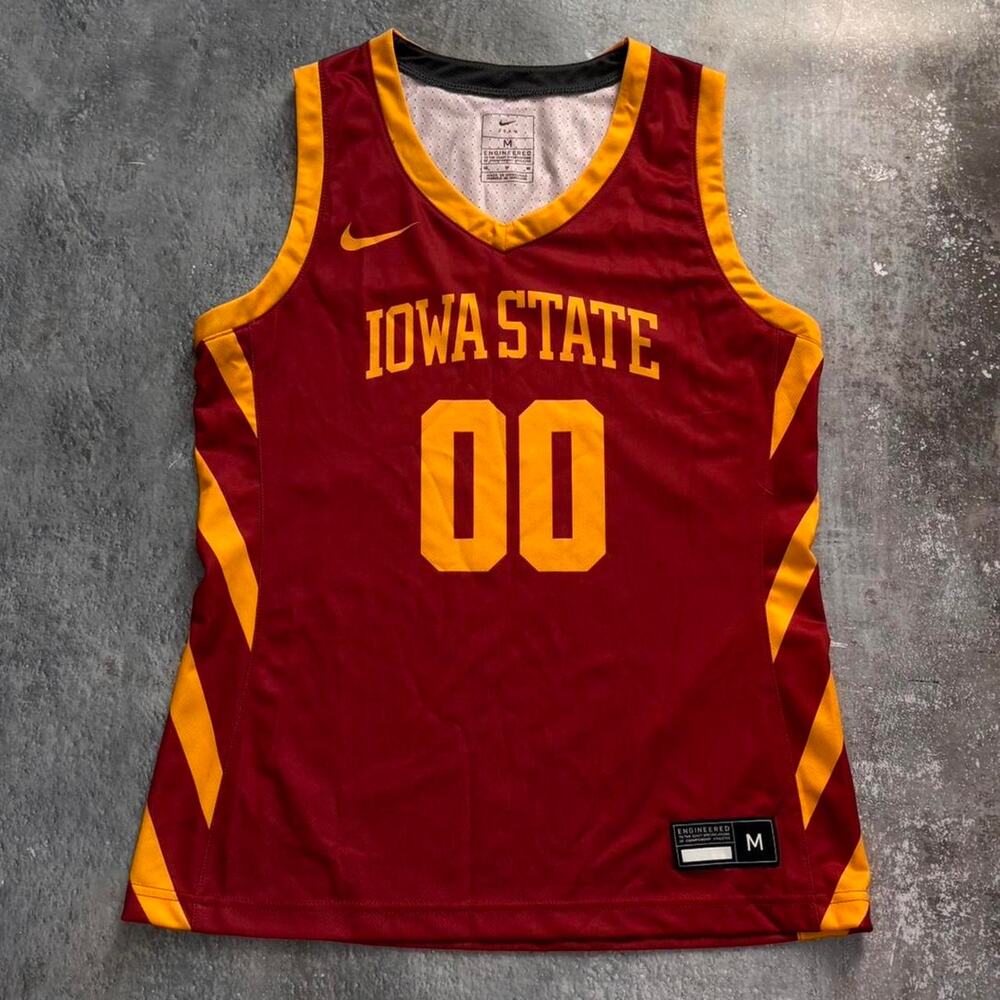 Nike Engineered Iowa State Cyclones Basketball Jersey. Size Medium.